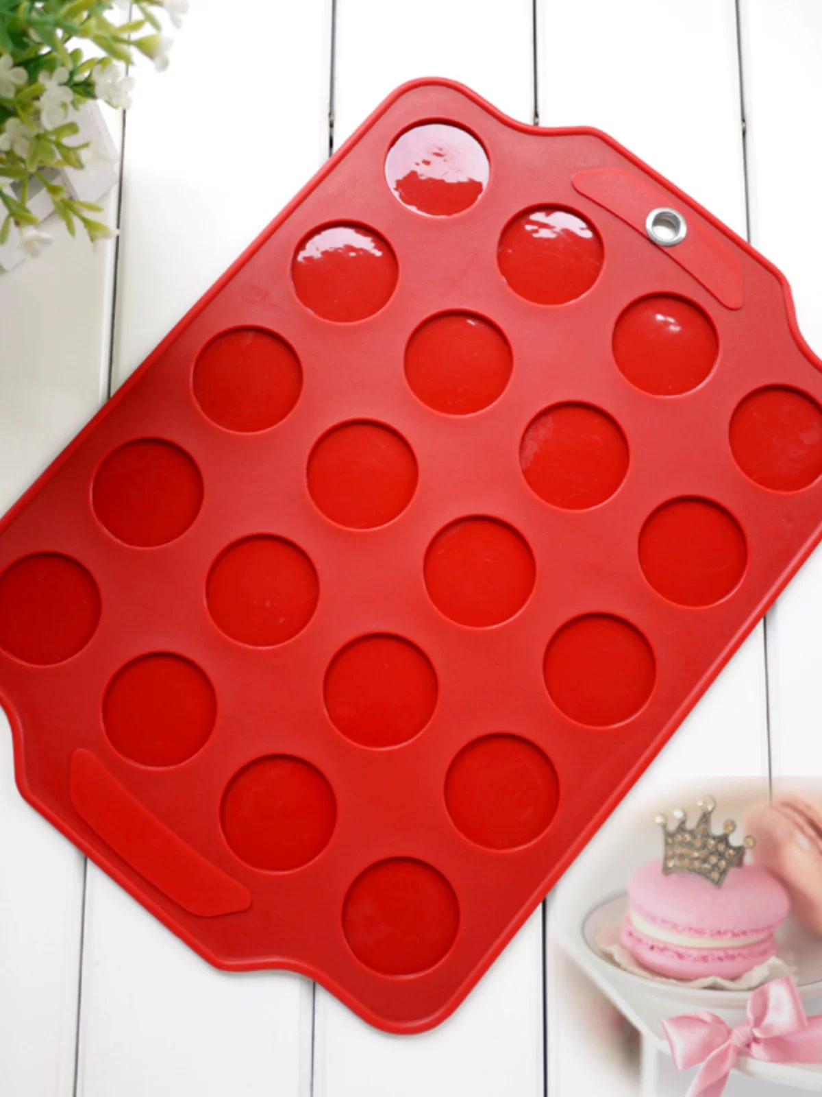 Đã xuất khẩu sang Pháp: Tấm lót silicon làm bánh macaron, tấm lót làm bánh quy tan chảy trong miệng, dụng cụ làm bánh gạo và bánh hấp.