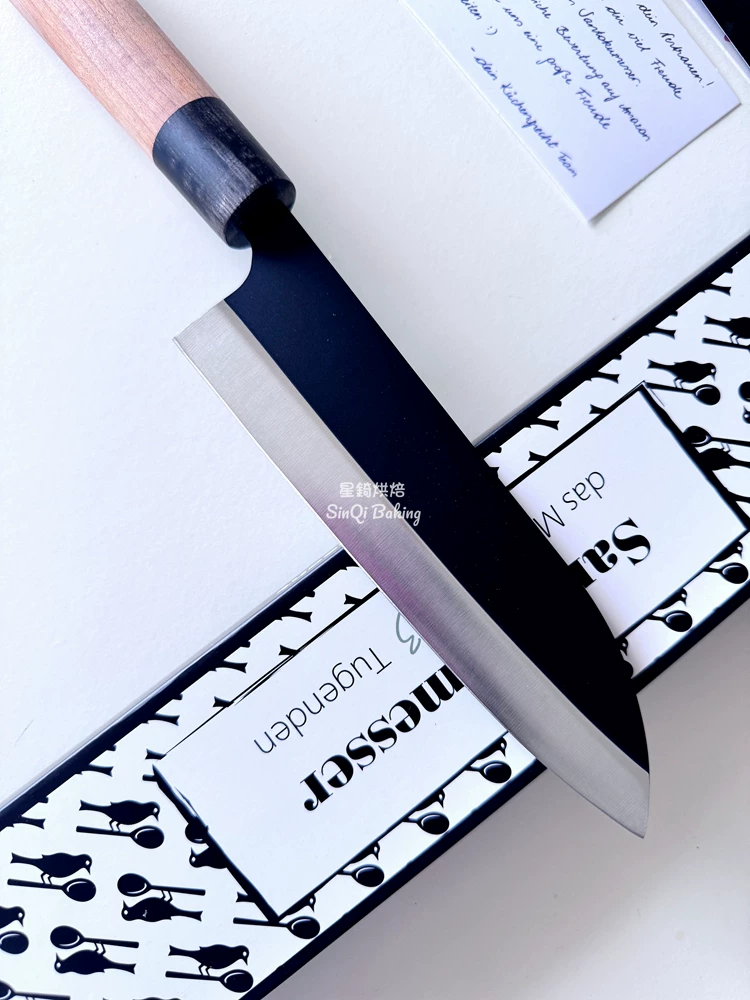 Dao đầu bếp bằng thép Đức kiểu Nhật từ Mỹ, dao Santoku để cắt thịt, dao cắt rau, dao phi lê cá, dao sashimi, dao gọt hoa quả đa năng.