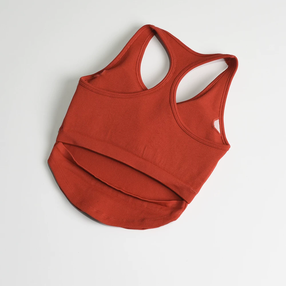 Áo ngực thể thao, áo ngực chạy bộ chống sốc cường độ cao, áo ngực yoga kiểu vest mặc ngoài, áo ngực định hình và nâng đỡ làm đẹp lưng.