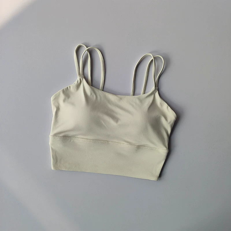 Áo ngực thể thao liền thân chuyên nghiệp dành cho nữ, chống sốc, nâng đỡ, kiểu áo vest, dùng cho chạy bộ, Pilates và yoga.