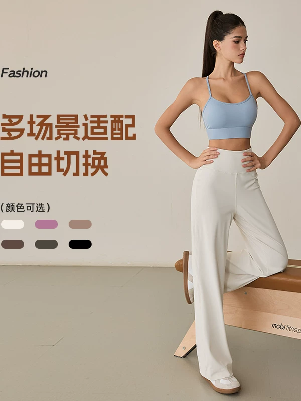 Quần thể thao cạp cao dành cho nữ có chức năng kiểm soát bụng, quần tập thể dục chạy bộ ngoài trời, dáng rộng, giúp thon gọn, quần thời trang cao cấp cho mùa xuân thu.