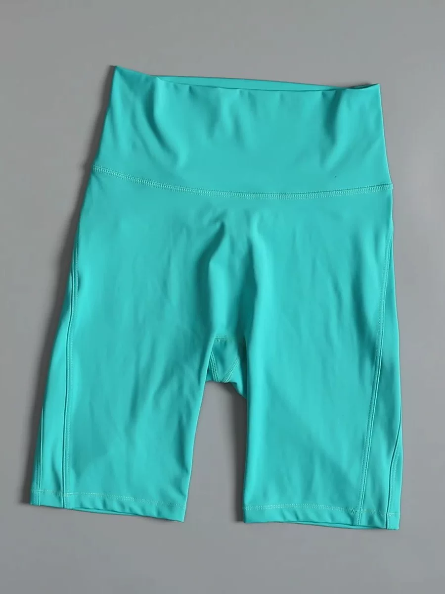 Quần short thể thao nữ chất liệu mềm mại, cạp cao, nâng mông, nhanh khô, quần tập chạy bộ, quần tập yoga đạp xe chuyên nghiệp.