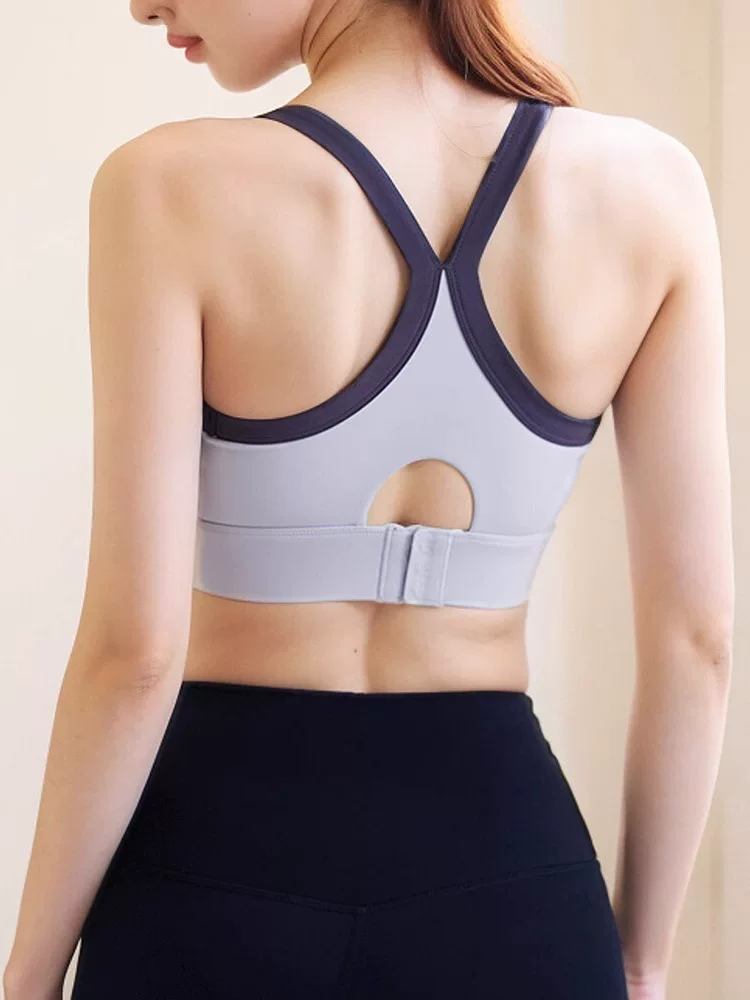 Áo ngực thể thao chống sốc, áo tập gym không tay, áo tập yoga chạy bộ đa năng nhanh khô dành cho nữ