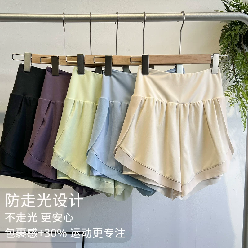 Bộ đồ thể thao thường ngày mới 2026 dành cho nữ, chạy bộ buổi sáng mùa hè, nhanh khô, thoáng khí, giảm béo, quần short ngắn tay ngoài trời