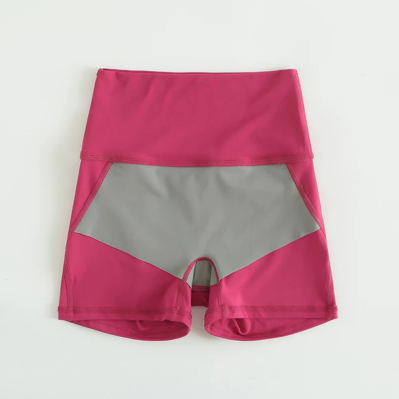 Quần short tập yoga nâng mông không cần mặc quần lót, quần tập thể dục cạp cao không gây khó chịu, quần short thể thao dành cho nữ mùa hè.