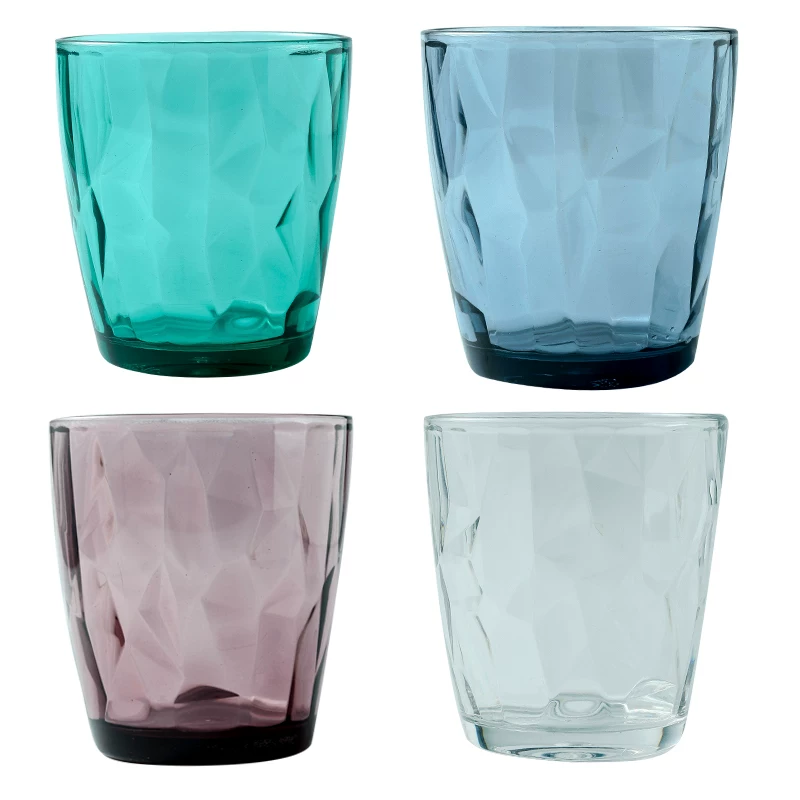 Cốc nhựa chịu nhiệt nhà hàng acrylic cốc nước nước súc miệng cốc Bắc Âu nhiều màu sắc hộ gia đình cốc nước trái cây cốc trà cốc bia