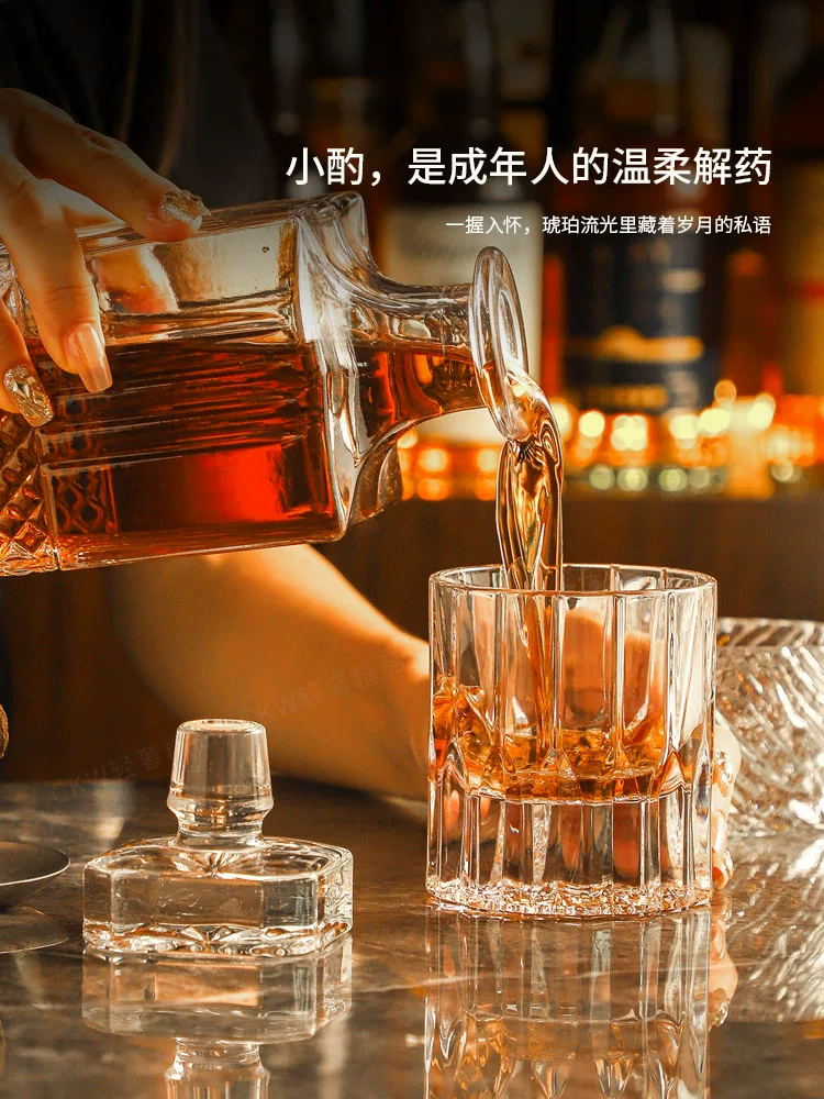 Ly rượu CKW, ly rượu pha lê cao cấp phong cách Edo Kiriko, ly bia gia dụng