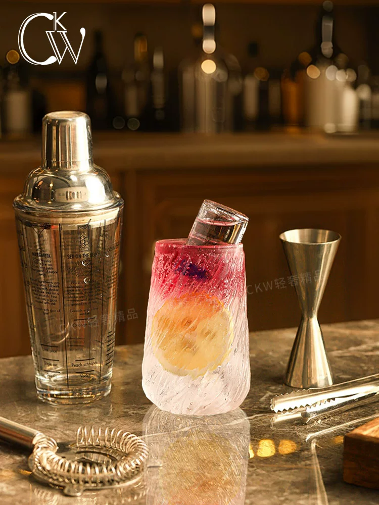 Ly cocktail mojito CKW, ly pha chế sáng tạo, ly uống nước cao cấp dùng cho gia đình