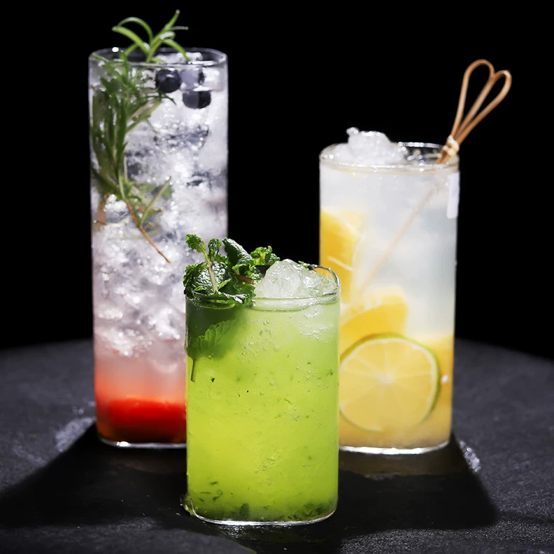 Ly cocktail ly pha lê quầy bar Colin ly gin và tonic ly highball ly nhà sáng tạo ly mojito
