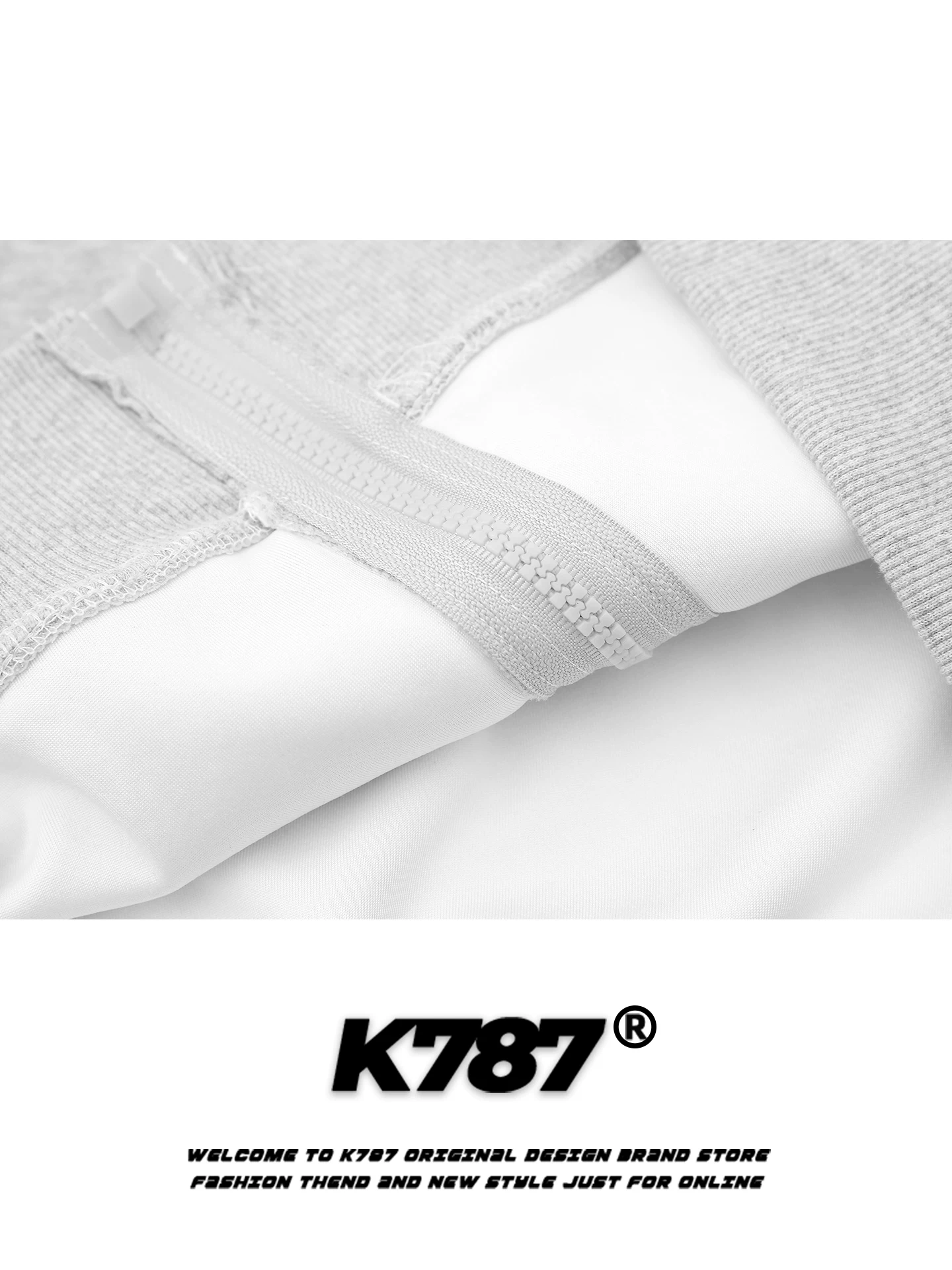 K787 Áo len cardigan cổ đứng ba sọc cổ điển của Mỹ unisex hợp thời trang dáng rộng giản dị thể thao cặp đôi áo khoác mùa đông