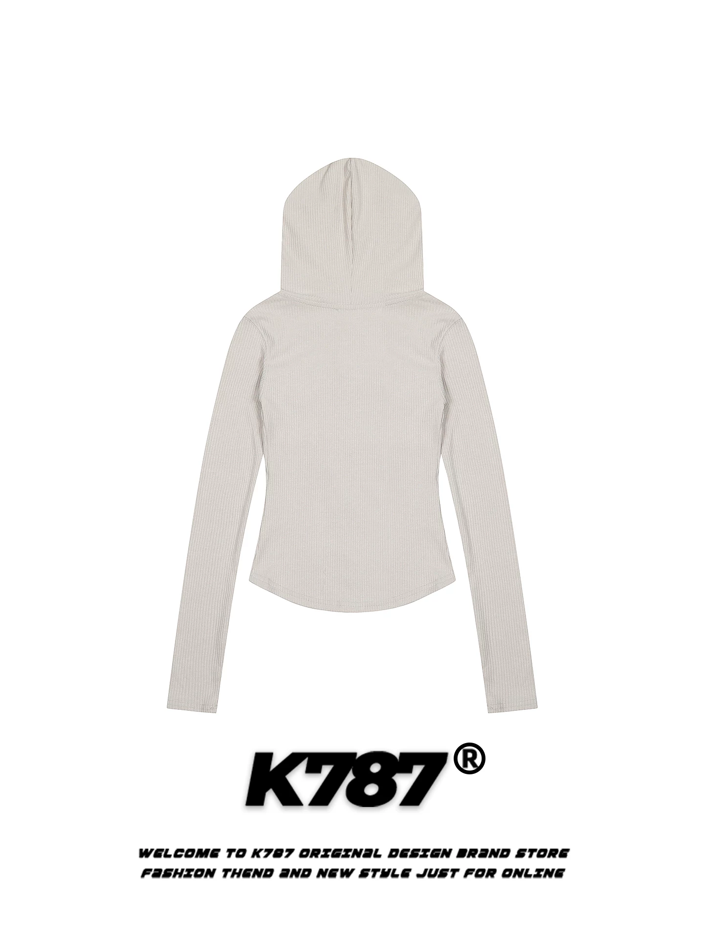 Áo khoác cardigan có mũ kiểu gothic cổ điển Mỹ K787 dành cho nữ, ôm dáng, gợi cảm, tôn dáng, áo khoác hoodie ngắn năng động