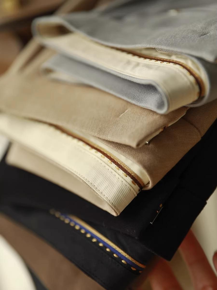 Giá đặc biệt tại xưởng! Quần âu dáng ôm cao cấp, quần âu ống đứng, quần mỏng dành cho nữ, mùa hè.