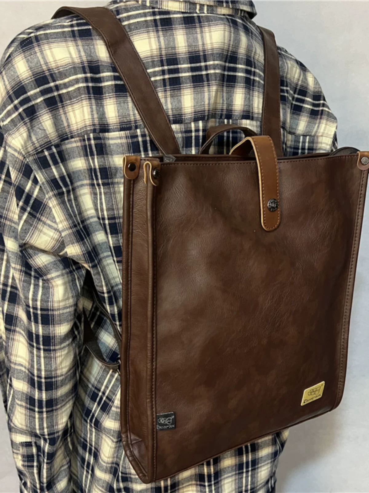 Ba lô nam phong cách Nhật Bản và Hàn Quốc ba lô nam phong cách unisex đơn giản ba lô công sở túi xách học sinh túi đựng máy tính xách tay