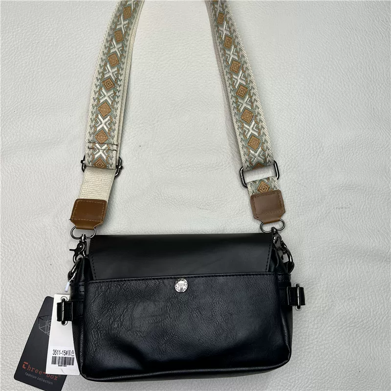 Túi đeo vai unisex thương hiệu thời trang threebox phong cách Nhật Bản và Hàn Quốc thời trang nam đeo chéo túi nhỏ thể thao đeo chéo ba lô nữ