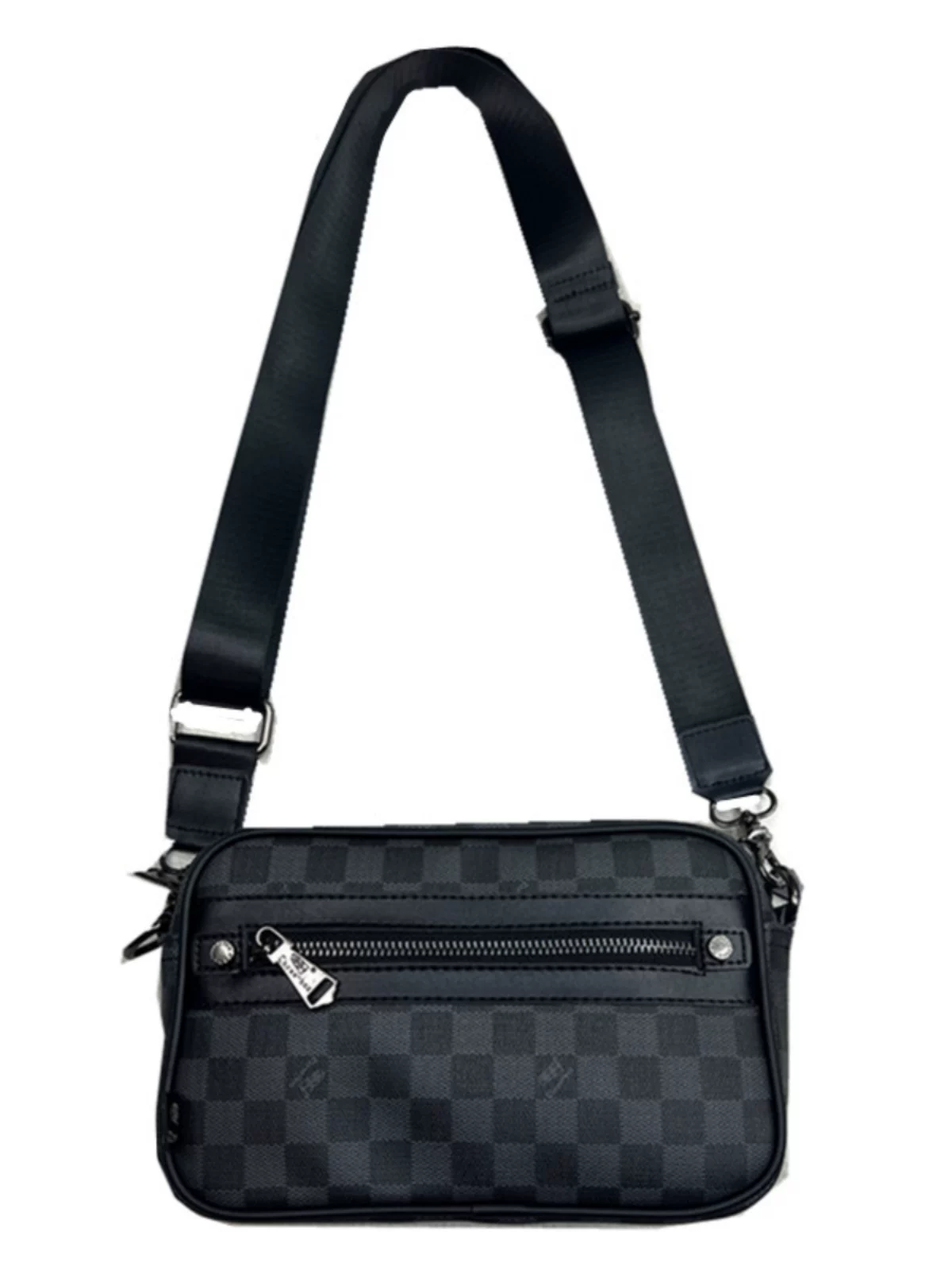 Ba hộp túi xách nam kiểu Trung Quốc mới, túi đeo vai kẻ sọc thời trang Nhật Bản và Hàn Quốc, ba lô kiểu Hàn Quốc thông thường, túi đeo ngực, túi đeo chéo.