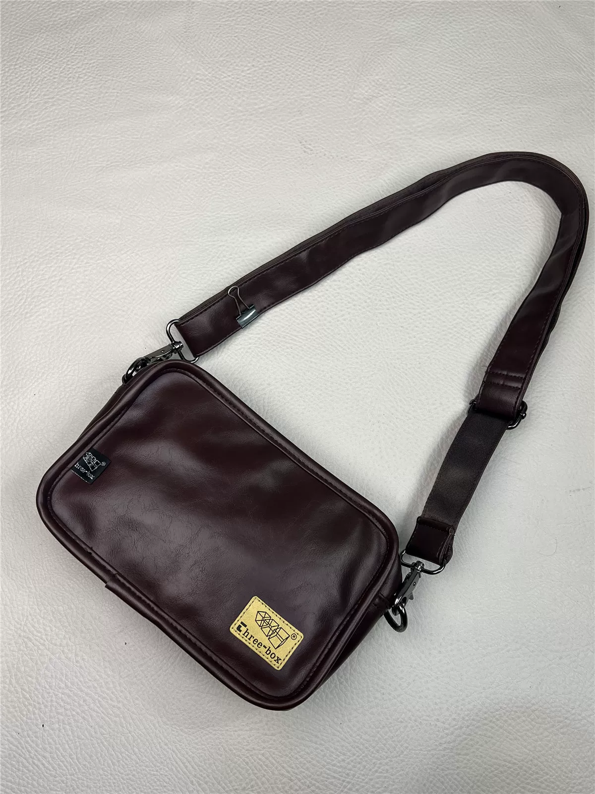 Túi đeo chéo nam thời trang mới 2025 phong cách Nhật Bản đơn giản, thể thao, unisex, túi đeo vai, balo nhỏ dành cho học sinh