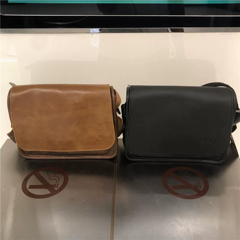 Túi đeo chéo phong cách Nhật Bản thời thượng Threebox, kiểu dáng đơn giản, unisex, đeo vai ngang, dành cho giới trẻ.