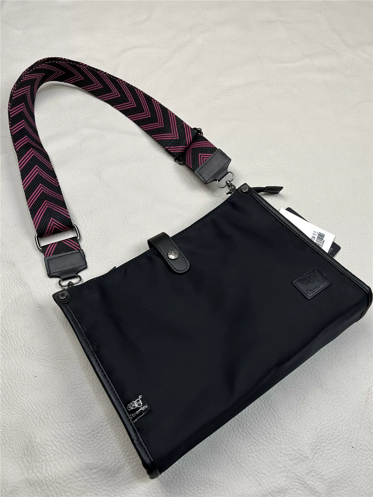 Túi đeo chéo nylon thời trang ba ngăn phong cách Nhật Bản khóa kéo vải Oxford túi đeo vai nam ba lô thể thao đi xe máy