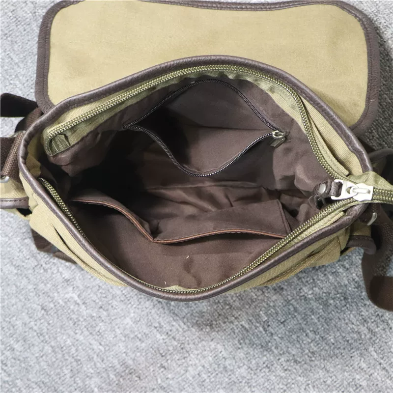 2021 mới hợp thời trang thương hiệu nam túi vải đeo vai thông thường túi đeo chéo học sinh trung học học thể thao túi xe máy