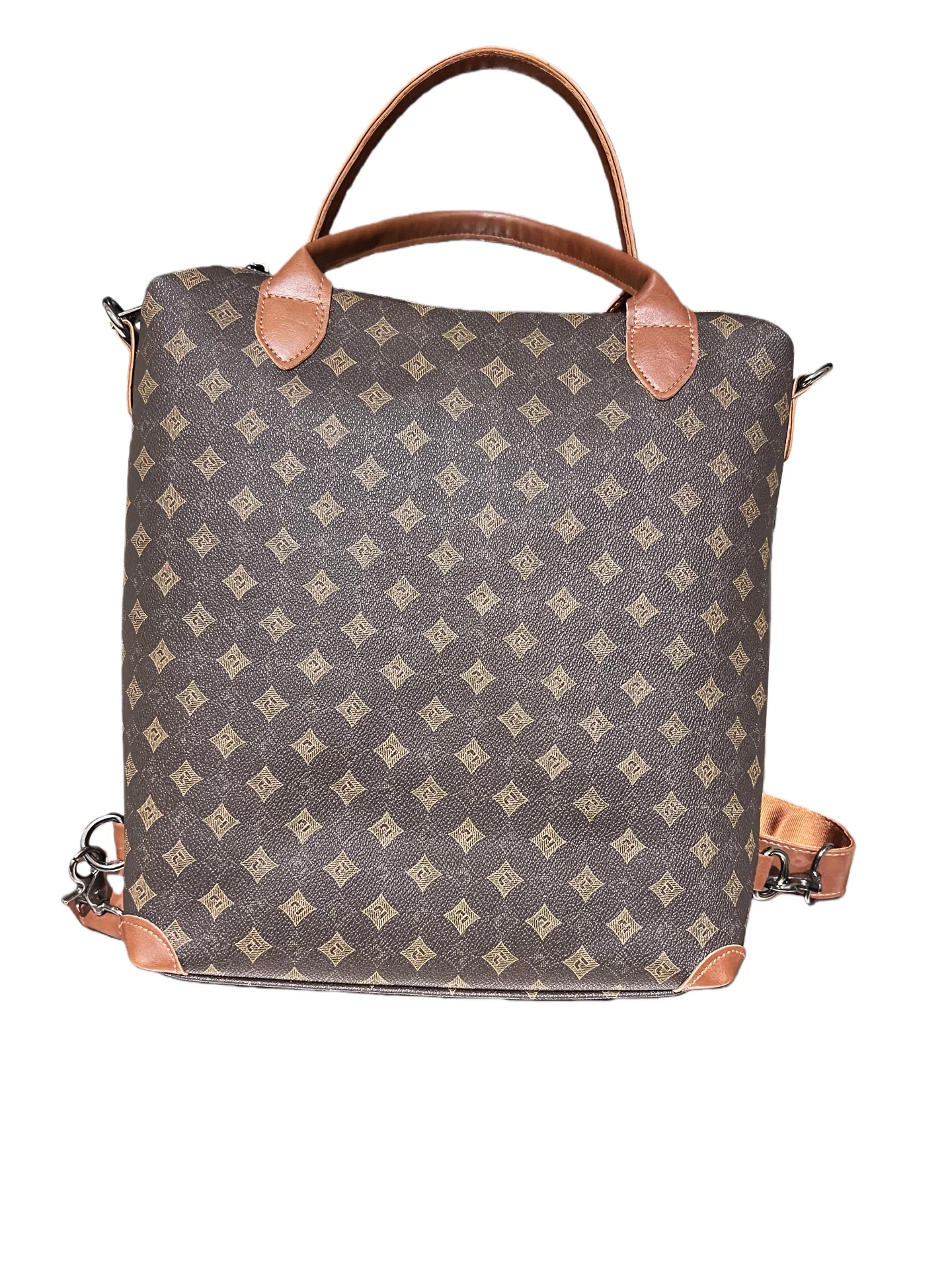 Túi xách nam đa năng cao cấp 2026 dành cho người cao tuổi, túi đeo vai công sở lịch lãm, cặp tài liệu họa tiết hình học