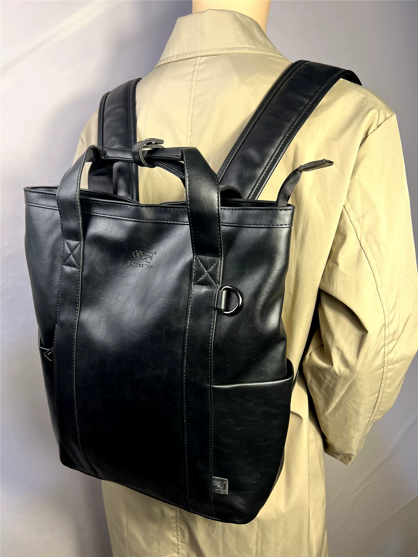 Ba lô nam phong cách retro mới Ba lô đi làm unisex phong cách Nhật Bản và Hàn Quốc Túi xách phong cách preppy dành cho nam