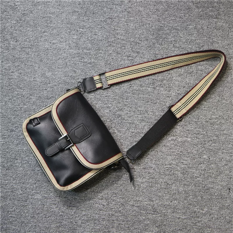 Túi đeo vai nữ thời trang ba ngăn 2024, túi đeo chéo nam cá tính phong cách đường phố Hàn Quốc và Nhật Bản, túi nam dệt vintage