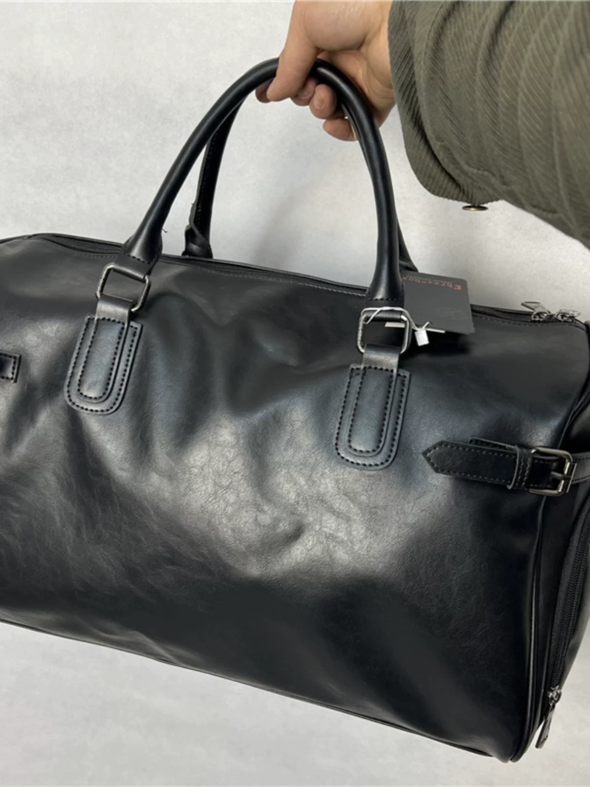 Ba hộp túi xách nam thời trang, túi đeo chéo du lịch thương hiệu thời thượng, túi đựng giày, túi đựng hành lý khô và ướt