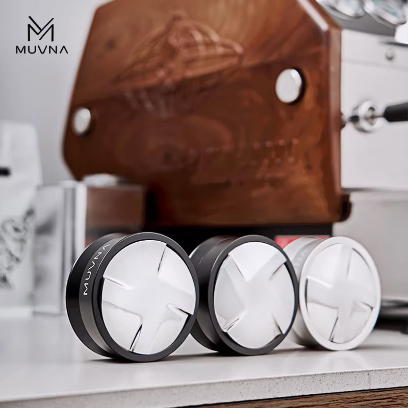 Nhà phân phối bột cà phê Ý Muvina, búa nén, bộ phân phối bột tự động điều chỉnh trọng lực cao 51/53/58.35mm