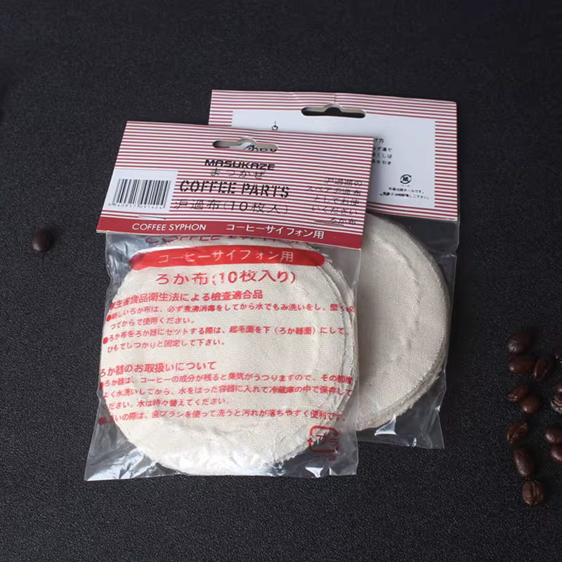 Vải lọc bình siphon đa năng 2.3.5 người, bình kiểu Bỉ, vải lọc bình pha cà phê điện loại đặc biệt.