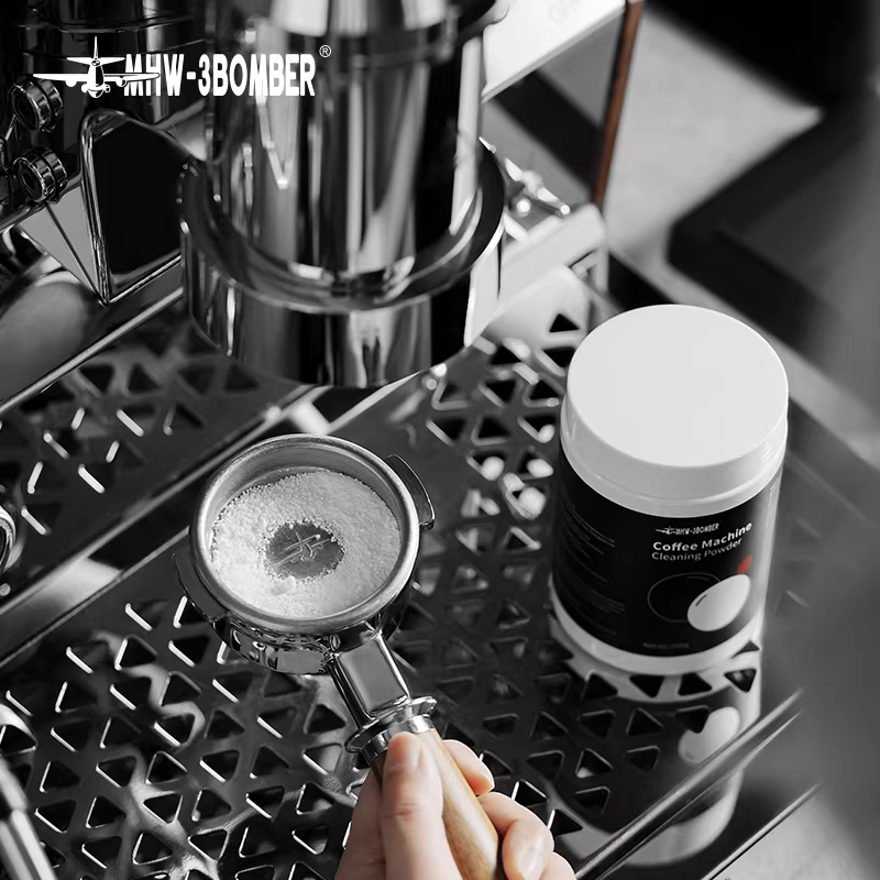 Viên vệ sinh máy xay cà phê MHW, bột vệ sinh máy pha cà phê, viên tẩy cặn, chất tẩy rửa đầu pha cà phê