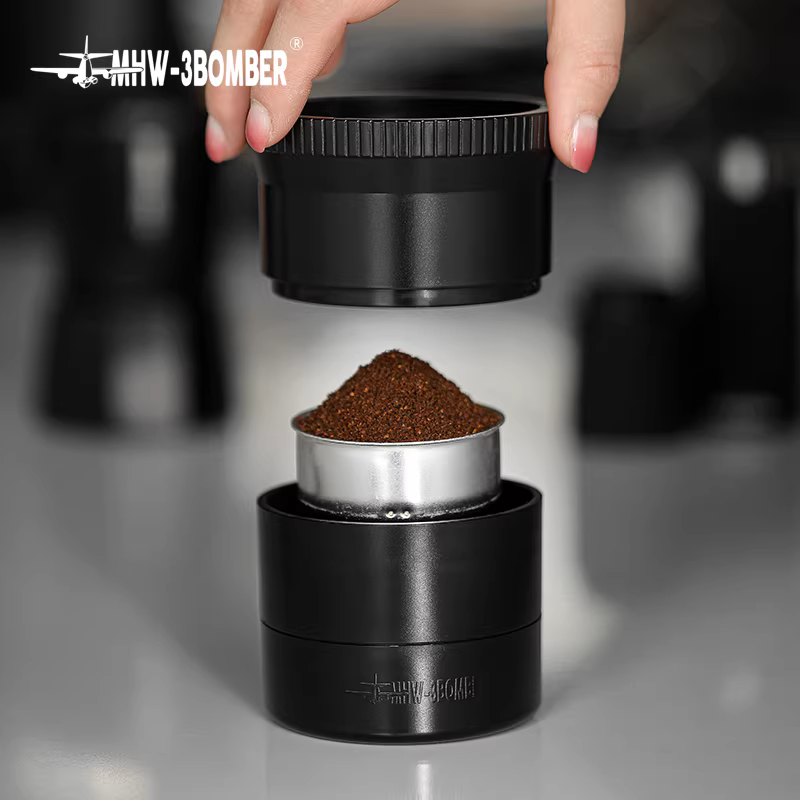 Máy pha cà phê Mocha MHW-3BOMBER, bộ phân phối bột kiểu Cyclone, chống bắn bột, van đơn/kép, đa năng