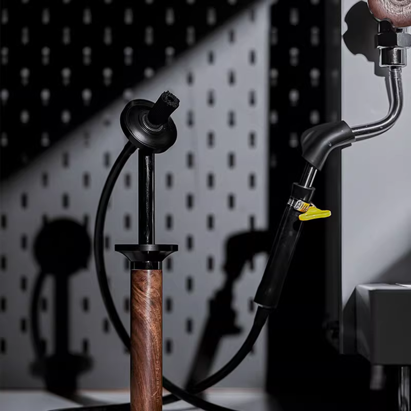 Bàn chải vệ sinh đầu pha cà phê máy pha cà phê Ý MUVNA, bàn chải vệ sinh dầu mỡ và bụi bẩn chuyên dụng