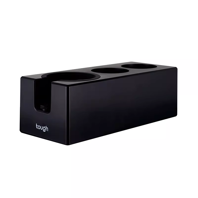 Bộ dụng cụ giữ máy pha cà phê, giá đỡ tay cầm, dụng cụ phân phối bột cà phê, đế đựng dụng cụ, kích thước 51/53/58mm