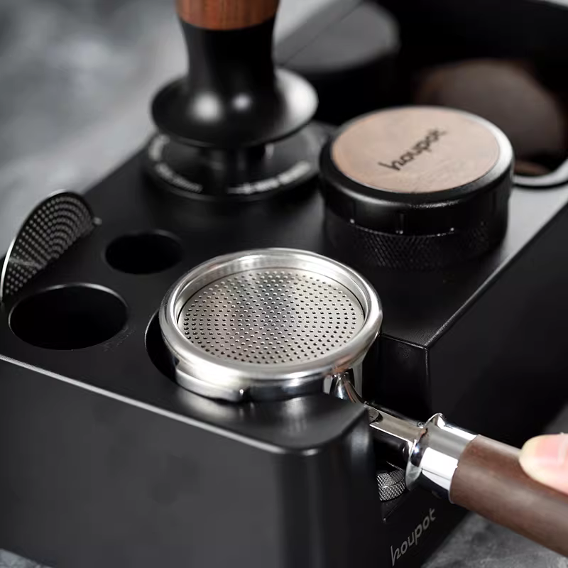 Lưới phân phối nước thứ cấp hai lớp mới cho bát đựng bột máy pha cà phê espresso, lưới lọc phân phối nước, tay cầm chiết xuất tấm lọc 304