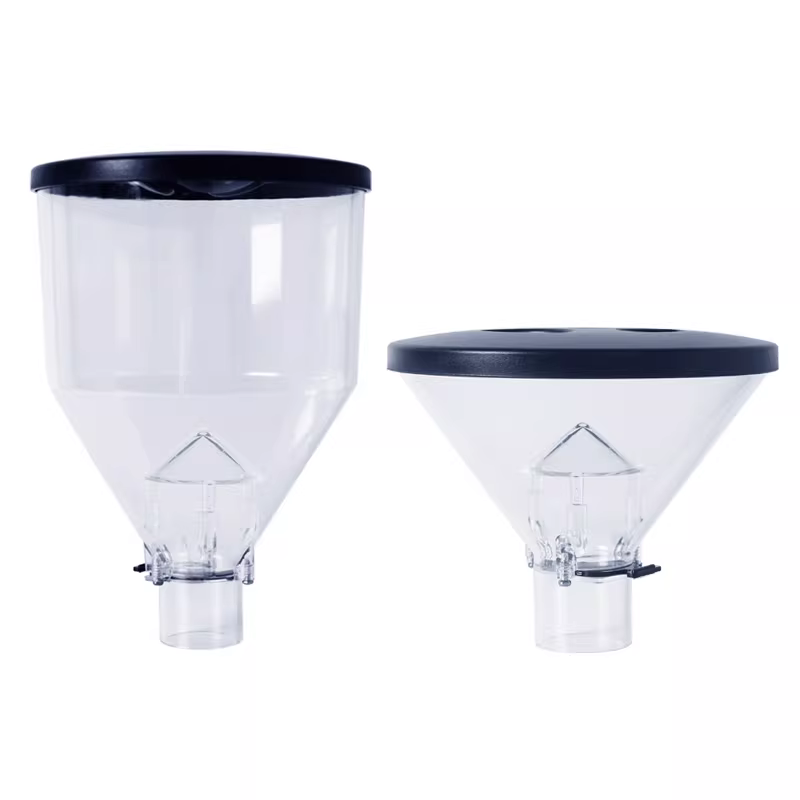 019/020/021/022 Máy xay cà phê điện vệ sinh hộp đựng cà phê máy thổi khí hạt cà phê nhỏ hộp đựng hạt cà phê loại bỏ bột thừa phễu