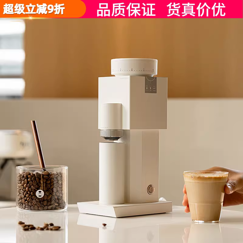 Máy xay cà phê điện kiểu khối xây dựng Taimo, máy xay hạt cà phê dùng trong gia đình, máy xay đa năng, máy xay gia đình nhỏ.