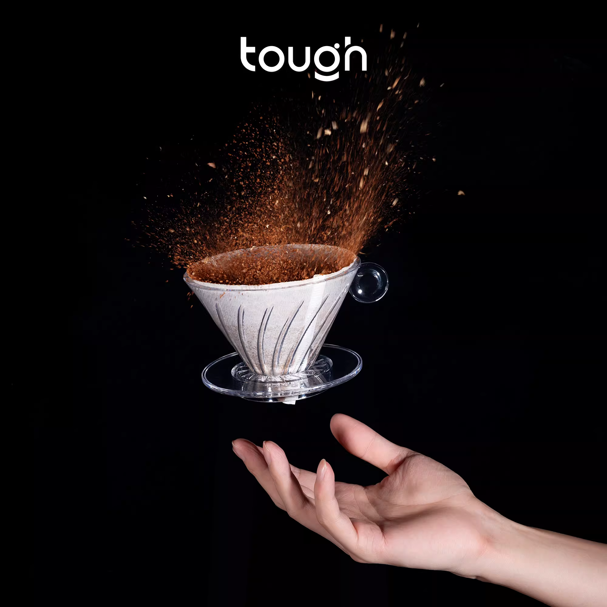 Bộ pha cà phê thủ công Stubborn Coffee Hurricane Drip, bộ lọc hình phễu, bình lọc V01, cốc lọc cà phê thủ công V60