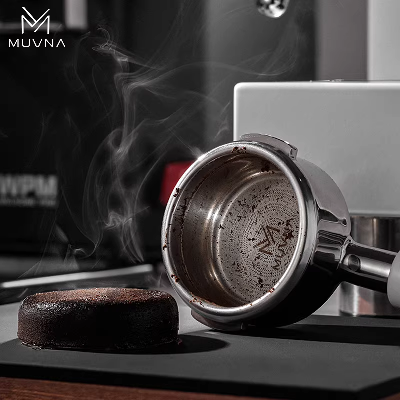 Máy pha cà phê Espresso MUVNA Liquid Magic Series 51/53/58mm, khay đựng bột cà phê chính xác 18/20/22g