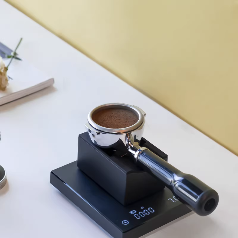 Taimo Little Cube Máy pha cà phê Ý Tay cầm đứng Giá đỡ máy ép bột Chất độn bột Máy ép lưu trữ 51/54/58