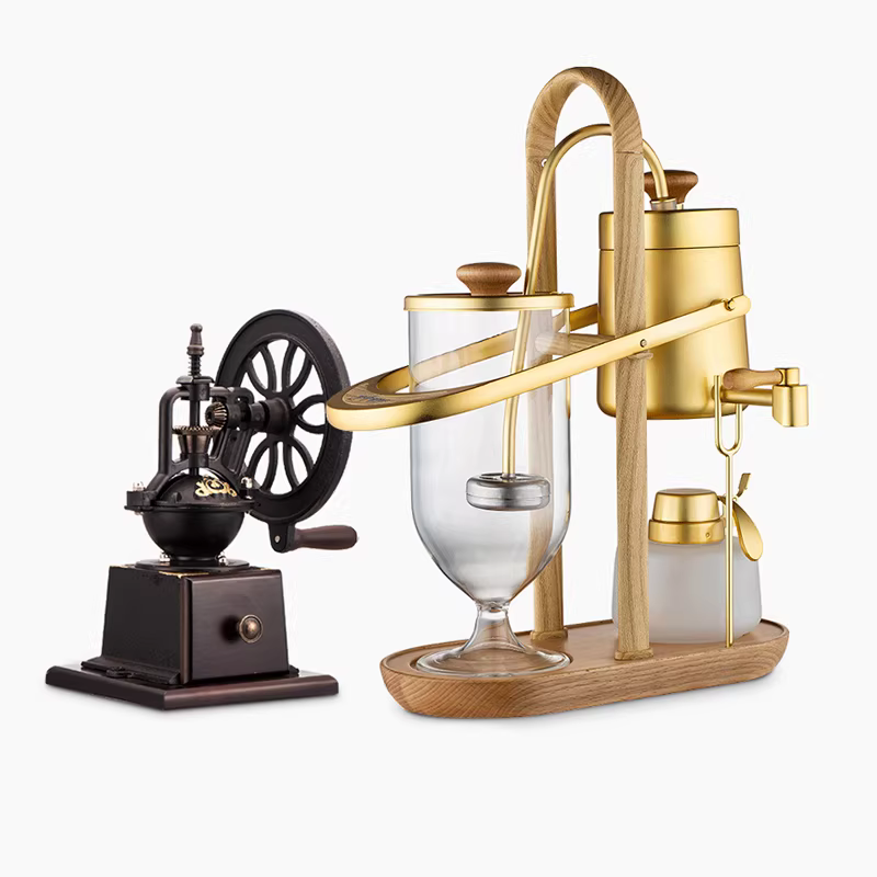 Bình pha cà phê kiểu Bỉ Hoàng gia, dụng cụ pha cà phê kiểu Siphon, quà tặng