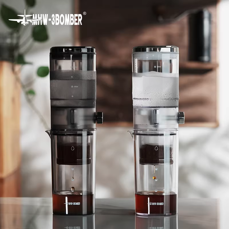 Máy pha cà phê đá nhỏ giọt Bomber dùng cho gia đình, bình pha cà phê đá thủ công, máy pha cà phê lạnh, thiết bị pha cà phê nhỏ giọt đá