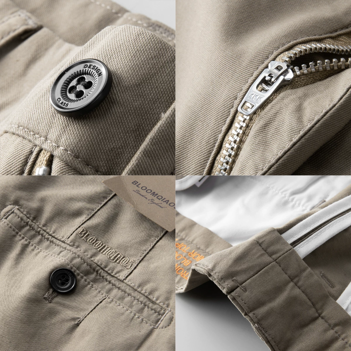 2023 Xuân/Hè Mới Nhẹ Modal Cotton Quần Âu Nam Thẳng Co Giãn Đa Năng Quần Dài Mềm Mại Và Thoáng Khí