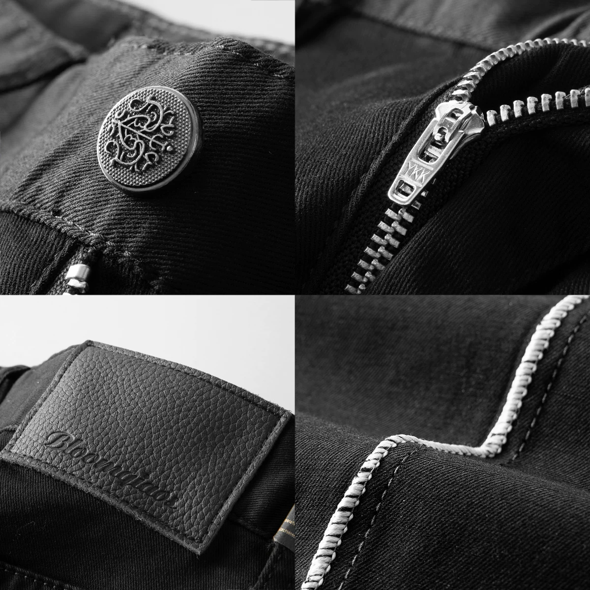 Mùa Xuân/Mùa Hè 2022 Quần Jean Mỏng Nam Công Sở Thẳng Đen Quần Dài Giặt Cotton Co Giãn Denim Thoải Mái Và Thoáng Khí