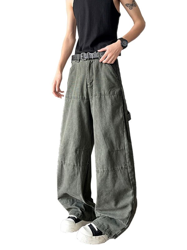 Quần ống đứng kiểu Mỹ, quần công sở cleanfit hợp thời trang mùa xuân hè, quần dài ống rộng thoải mái.