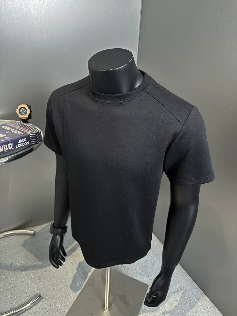 Áo thun ngắn tay đơn giản kiểu Mỹ dành cho nam và nữ, áo thun cổ tròn dáng rộng mùa hè, áo thun nửa tay thời trang dành cho cặp đôi.