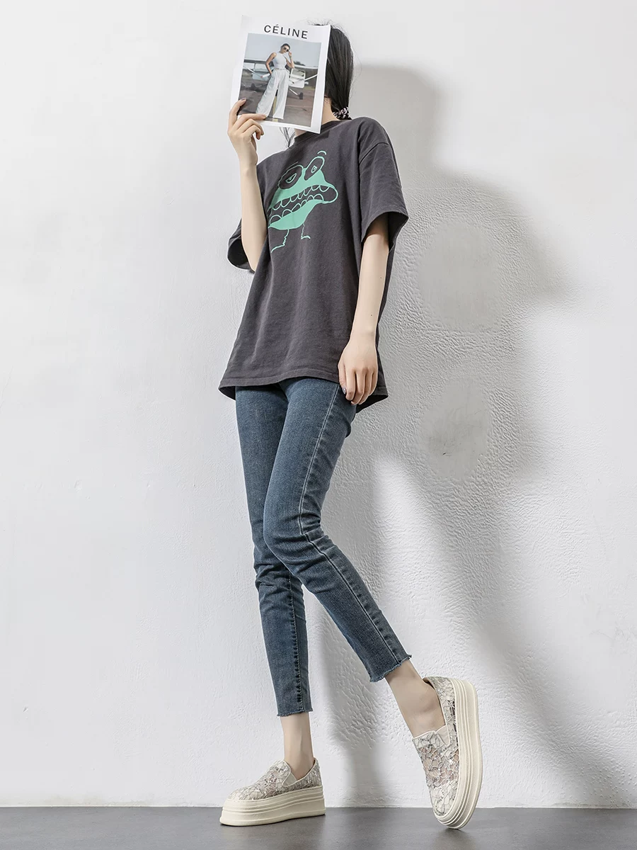 Giày lưới đi biển cho nữ, đế dày, rỗng, thoáng khí, kiểu lười, giày lười mùa hè 2026 kiểu mới
