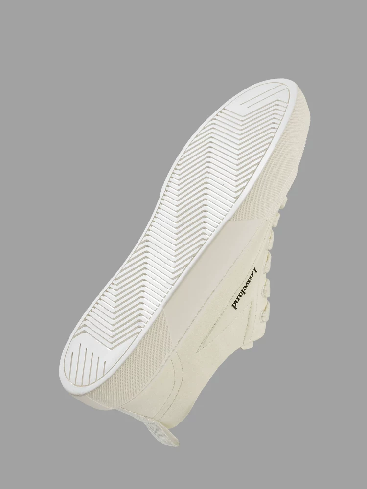 Giày Da Thật Nam Maple Leaf Giày Da Thật Nam Màu Trắng Giày Thể Thao Thoáng Khí Mùa Thu Giày Đa Năng Nam Giày Trắng Thời Trang Thường Ngày