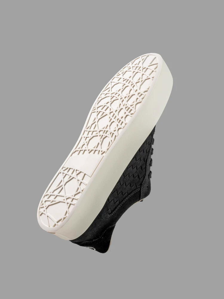 Giày nam Maple Leaf Giày cổ điển Giày nam hợp thời trang Giày thể thao dệt mùa đông mới Giày thể thao nam đa năng lót lông cừu Giày cotton Giày thường