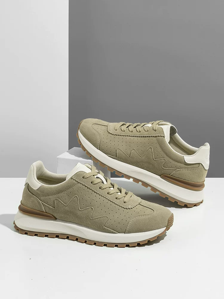 Giày Nam Maple Leaf Giày Nam Mùa Đông Forrest Gump Giày Retro Dad Shoes 2025 Giày Tăng Chiều Cao Mới Giày Thể Thao Nam Giày Thường Ngày