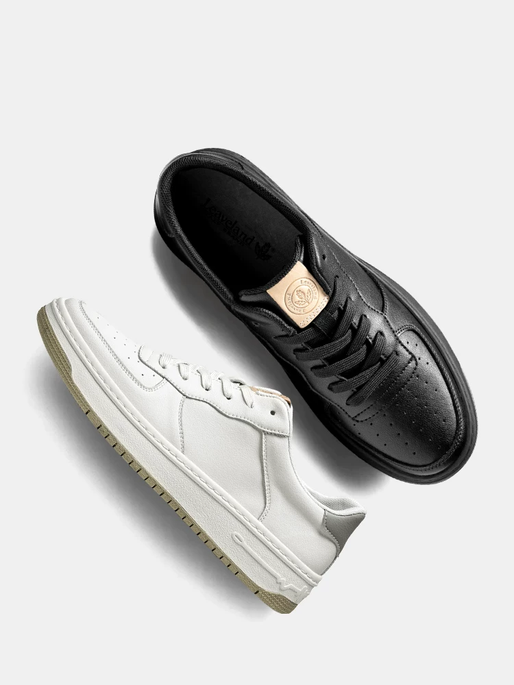 Giày Nam Maple Leaf Giày Nam Thu Đông Màu Trắng Mới Giày Thể Thao Thông Thường Giày Thể Thao Đa Năng Hợp Thời Trang Giày Trắng Thoáng Khí